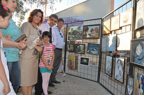 AMATÖR RESSAMLAR FIRÇALARINI KONUŞTURDU